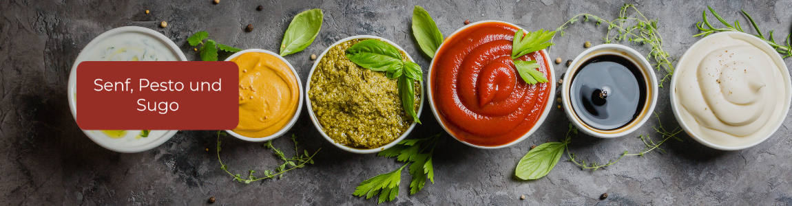 Senf, Pesto & Sugo