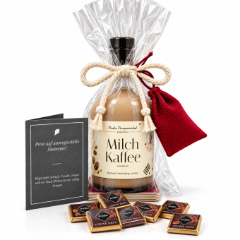 Sasse Paula Pumpernickel Milchkaffee – Geschenkset mit Münsterländer Likör 