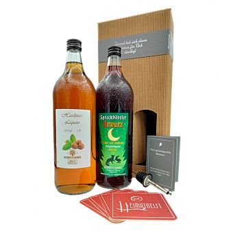 Habbel Premium Duett Urwurz 40% & Haselnuss 33% Vol Geschenkset 