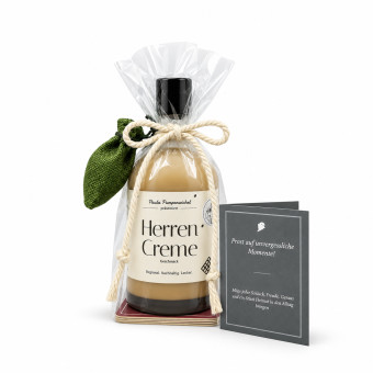Paula Pumpernickel Herrencreme 17% Vol. 700ml Flasche*inkl. Drink Menü Broschüre 