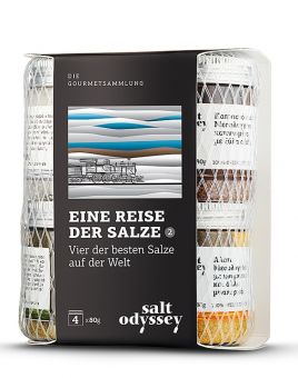 Ofelimo mediterrane Feinkost | Auswahl von vier der besten Salze der Welt in einer Verpackung 4 ...