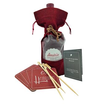 Sasse Amerie Geschenkset mit Untersetzern & Grußkarte 