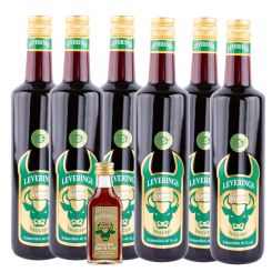 Leverings Ossenkämper Kräuterlikör 6 x 0,7 l 40% Vol 