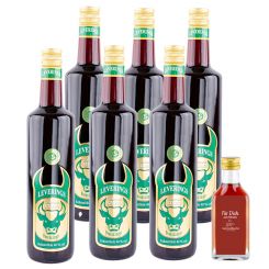 Leverings Ossenkämper Kräuterlikör 6 x 0,7 l 40% Vol 