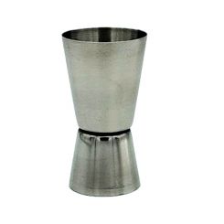 Jigger 15/30ml Cocktail Shaker Messbecher aus Edelstahl mit Doppelbechern 
